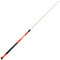 Clemson Tigers Custom Engraved Orange Billiard Cue - White
