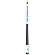Coastal Carolina Chanticleers Custom Engraved White Billiard Cue - Teal
