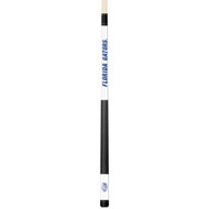 Florida Gators Custom Engraved White Billiard Cue - Blue