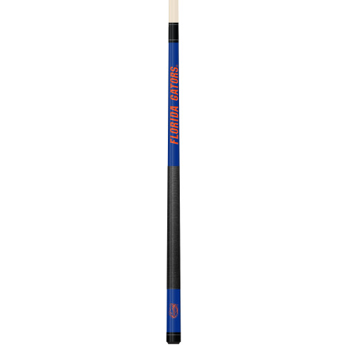 Florida Gators Custom Engraved Blue Billiard Cue - Orange