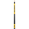 Iowa Hawkeyes Custom Engraved Yellow Billiard Cue - Black