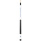 Kansas Jayhawks Custom Engraved White Billiard Cue - Blue