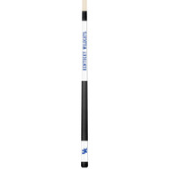 Kentucky Wildcats Custom Engraved White Billiard Cue - Blue