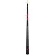 Louisville Cardinals Custom Engraved Black Billiard Cue - Red