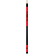 Maryland Terrapins Custom Engraved Red Billiard Cue - Black