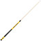 Michigan Wolverines Custom Engraved Yellow Billiard Cue - Blue