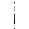 North Dakota State Bison Custom White Engraved Pool Cue - Green