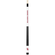 Oklahoma Sooners Custom Engraved White Billiard Cue - Crimson