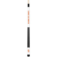 Oklahoma State Cowboys Custom Engraved White Billiard Cue - Orange