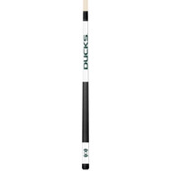 Oregon Ducks Custom Engraved White Billiard Cue - Green