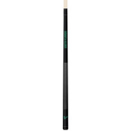 University of South Florida Bulls Custom Engraved Black Billiard Cue - Green