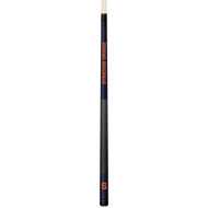 Syracuse Orange Custom Engraved Navy Billiard Cue - Orange