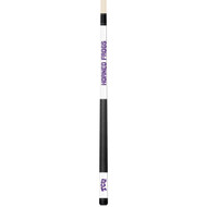 TCU Horned Frogs Custom Engraved White Billiard Cue - Purple