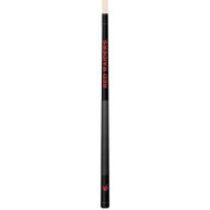 Texas Tech Red Raiders Custom Engraved Black Billiard Cue - Red