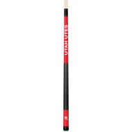 Utah Utes Custom Engraved Red Billiard Cue - White