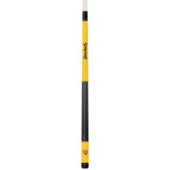Wichita State Shockers Custom Engraved Yellow Billiard Cue - Black