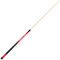 Wisconsin Badgers Custom Engraved Red Billiard Cue - White