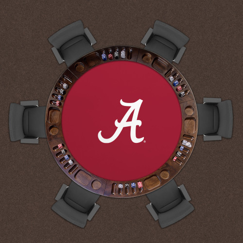 Alabama Crimson Tide 48" Standard Game Table Felt