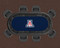 Arizona Wildcats 96" Texas Hold 'Em Game Table Felt