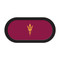 Arizona St. Sun Devils 96" Texas Hold 'Em Game Table Felt Arizona St. Sun Devils 96" Texas Hold 'Em Game Table Felt