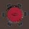 Arkansas Razorbacks 48" Standard Game Table Felt Arkansas Razorbacks 48" Standard Game Table Felt