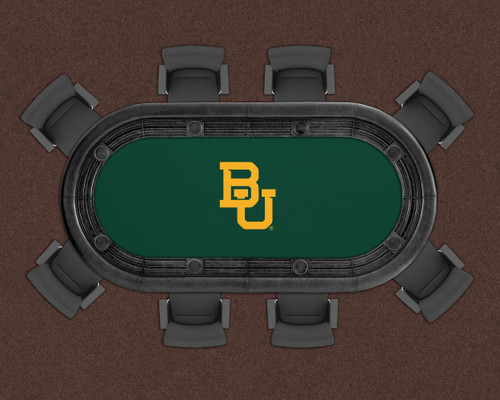 Baylor Bears 96" Texas Hold 'Em Game Table Felt