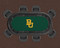Baylor Bears 96" Texas Hold 'Em Game Table Felt