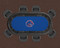 Boise St. Broncos 96" Texas Hold 'Em Game Table Felt