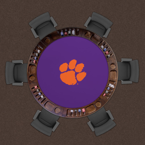 Clemson Tigers 48" Standard Game Table Felt