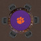 Clemson Tigers 48" Standard Game Table Felt