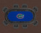 Florida Gators 96" Texas Hold 'Em Game Table Felt