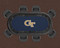 Georgia Yellow Jackets 96" Texas Hold 'Em Game Table Felt