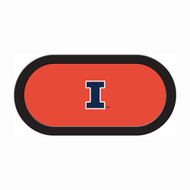 Illinois Fighting Illini 96" Texas Hold 'Em Game Table Felt