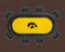 Iowa Hawkeyes 96" Texas Hold 'Em Game Table Felt