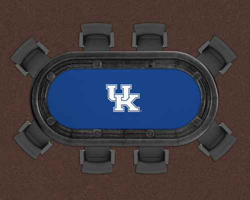 Kentucky Wildcats 96" Texas Hold 'Em Game Table Felt