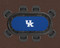 Kentucky Wildcats 96" Texas Hold 'Em Game Table Felt