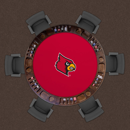 Louisville Cardinals 48" Standard Game Table Felt