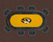 Missouri Tigers 96" Texas Hold 'Em Game Table Felt