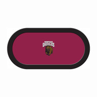Montana Grizzlies 96" Texas Hold 'Em Game Table Felt