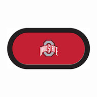 Ohio St. Buckeyes 96" Texas Hold 'Em Game Table Felt