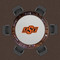 Oklahoma St. Cowboys 48" Standard Game Table Felt Oklahoma St. Cowboys 48" Standard Game Table Felt