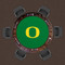 Oregon Ducks 48" Standard Game Table Felt