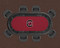 South Carolina Gamecocks 96" Texas Hold 'Em Game Table Felt