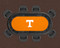 Tennessee Volunteers 96" Texas Hold 'Em Game Table Felt