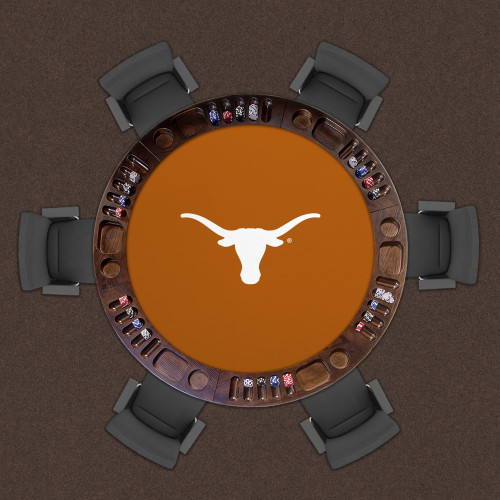 Texas Longhorns 48" Standard Game Table Felt