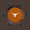 Texas Longhorns 48" Standard Game Table Felt