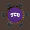 TCU Horned Frogs 48" Standard Game Table Felt