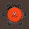 Virginia Cavaliers 48" Standard Game Table Felt