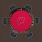 Wisconsin Badgers 48" Standard Game Table Felt