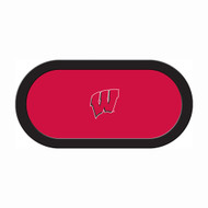 Wisconsin Badgers 96" Texas Hold 'Em Game Table Felt
